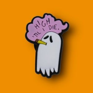 Inappropriate Ghost High Til I Die Jibbitz